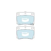 Bendix 4x4 Brake Pad Set Rear for Challenger 98-16/Pajero Sport 15-22 (DB1390-4)