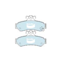 Bendix General CT Brake Pad Set Rear for Avalon 95-05/Camry 02-22 (DB1475GCT)