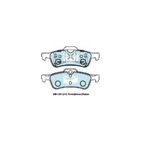 Bendix Euro Brake Pad Set Rear for Cooper 01-06 (DB1501EU)