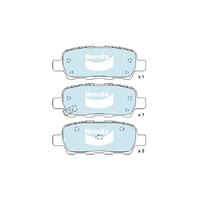 Bendix 4x4 Brake Pad Set Rear for 350Z 03-07/Dualis 07-22 (DB1509-4)