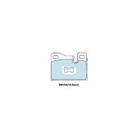 Bendix General CT Brake Pad Set Rear for 928 77-86/944 81-87 (DB166GCT)