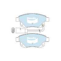 Bendix Heavy Duty Brake Pad Set Rear for Transit 06-14 (DB1968HD)