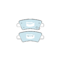 Bendix General CT Brake Pad Set Rear for Elantra 11-16/Sonata 05-10 (DB2088GCT)