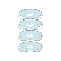 Bendix Heavy Duty Brake Pad Set Front(DB2158HD)