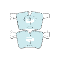 Bendix Euro Brake Pad Set Front for 1-Series 10-15/2-Series 13-22 (DB2223EU)