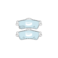 Bendix General CT Brake Pad Set Rear for Commodore 13-17 (DB2267GCT)