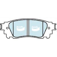 Bendix General CT Brake Pad Rear Set for NX 14-22/RX 15-22 (DB2419GCT)