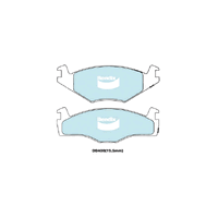 Bendix Euro Brake Pad Set Front for Cordoba 95-99/Golf 83-02 (DB400EU)