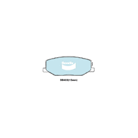Bendix General CT Brake Pad Set Front for Sierra 81-90/Jimny 98-02 (DB403GCT)