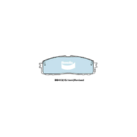 Bendix General CT Brake Pad Set Rear for Corona 83-87/Supra 86-93 (DB413GCT)