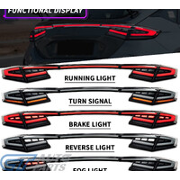 Elite Series 3D Full LED Sequential Taillights for 21-24 Honda Civic Type R FL1 FL5 tail lights