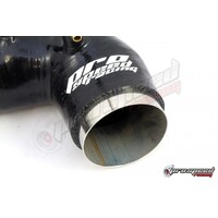 PSR Silicone Turbo Inlet + Post MAF SFB Combo BLACK for Subaru WRX & STI 01-07/FXT 03-08