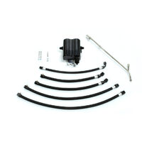 GT1R CNC AIR OIL SEPARATOR WITH DRAIN BACK / CATCH CAN KIT FITS NISSAN R35 GTR (VR38DETT)