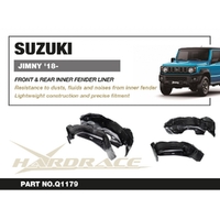 FRONT & REAR INNER FENDER LINER SET SUZUKI JIMNY '18-PRESENT