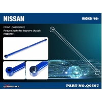 FRONT LOWER BRACE NISSAN, KICKS, P15 16-PRESENT