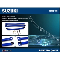 REAR LOWER BRACE SUZUKI, IGNIS, 17-PRESENT
