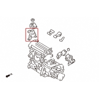 HARDENED ENGINE MOUNT MAZDA, 6/ATENZA, GG/GY 02-08