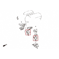 HARDENED ENGINE MOUNT TOYOTA, LEXUS, ALTEZZA, ARISTO, CROWN, CROWN MAJESTA, GS, IS, JZS147 93-97, XE10 99-05, JZS 15#