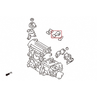 HARDENED ENGING MOUNT MAZDA, 6/ATENZA, GG/GY 02-08