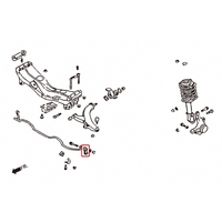 FRONT REINFORCED STABILIZER LINK KIT SUBARU, IMPREZA, LEGACY, SF 97-02, WRX GC/GF/GM 92-00, BD/BG/BK 1