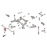 REAR SWAY BAR BUSHING NISSAN, 180SX, SILVIA, Q45, S13, Y33 97-01, S14/S15