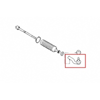 RC TIE ROD END VOLVO, ESCAPE, FOCUS, KUGA, V40, 13-PRESENT, MK2, MK2 12-, MK3, MK3 12-PRESENT