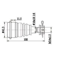 FRONT ROLL CENTER ADJUSTER NISSAN, 180SX, SILVIA, S13