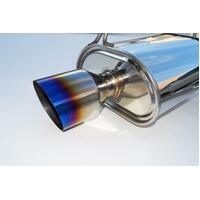 Invidia Q300 Catback Exhaust w/Ti Straight Cut Tips for Honda S2000 AP1/AP2 99-09