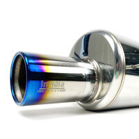Invidia G200 Cat Back Exhaust w/Ti Rolled Tip for Subaru Forester XT SG 03-08