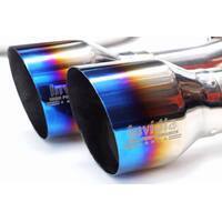 Invidia R400 Cat Back Exhaust w/Ti Straight Cut Tips for Subaru WRX 11-14/STI 08-14 (Hatch)