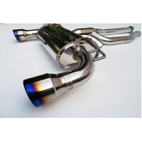 Invidia Q300 Cat Back Exhaust w/Ti Tips for Mitsubishi Evo X CZ4A