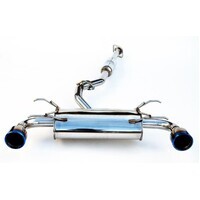 Invidia Q300 70mm Cat Back Exhaust w/Ti Tips for Subaru BRZ/Toyota 86 12-20