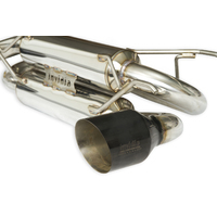 Invidia R400 "Signature Edition" 70mm Cat Back Exhaust w/Black Tips for Subaru BRZ/Toyota 86 12-20