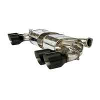 Invidia R400 "Signature Edition" Valved Cat Back Exhaust w/Oval Black Tips for VW Golf R Mk7