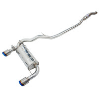 Invidia Q300 Valved Cat Back Exhaust w/Ti Tips for Ford Focus RS Mk3 LZ 16-17