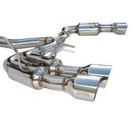 Invidia R400 Cat Back Exhaust w/SS Straight Cut Tips for Subaru WRX/STI 11-21