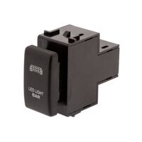 Hulk 4x4 Light Bar Push Button Switch - Amber (Pathfinder/Navara 05-18)