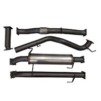 Hulk 4x4 Stainless Steel Exhaust Kit DPF Back (Mu-X 16+)