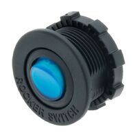 Hulk 4x4 Rocker Switch Blue LED 12V T/S Flush & Surface Mount Hous
