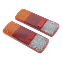 Hulk 4x4 Pkt 2 12/24V LED Stop/Tail/Indicator/Reverse Combination Lamps