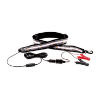 Hulk 4x4 LED Campng Strip Lamp 12V Dual Orang/Wht Illum 1.2M Hook/Clip