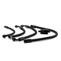 HYBRID RACING K20 SWAP TUCKED FUEL LINE KIT for (92-00 CIVIC & 94-01 INTEGRA)