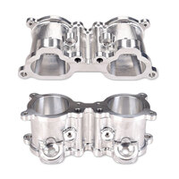 IAG Performance CNC Side Feed TGV Deletes for (04-06 Liberty GT) - Silver