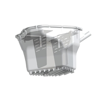 IAG Performance EJ Street Series Oil Pan - Silver for (WRX/STi/Forester)