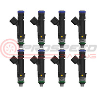 Raceworks Set of 8 980cc Fuel Injectors 14mm for Ford Falcon AU, BA, BF, FG, FGX/Mustang GT  INJ-505-8