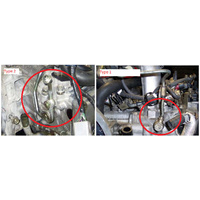 FP BLACK HTZ TURBOCHARGER (WRX 01-07/STI 01-17) - TYPE 2 OIL LINE