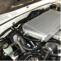 HPD oil catch cans for Toyota Landcruiser 80 Series 95-98 1HDFT 4 Bolt Brake Booster