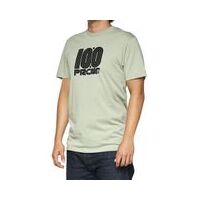 100% Pecten Slate Green T-Shirt