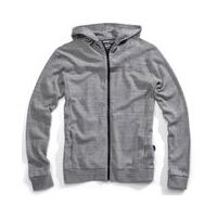 100% Chamber Grey Zip Hoodie