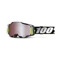100% Armega Goggle RACR Hiper Silver Mirror Lens